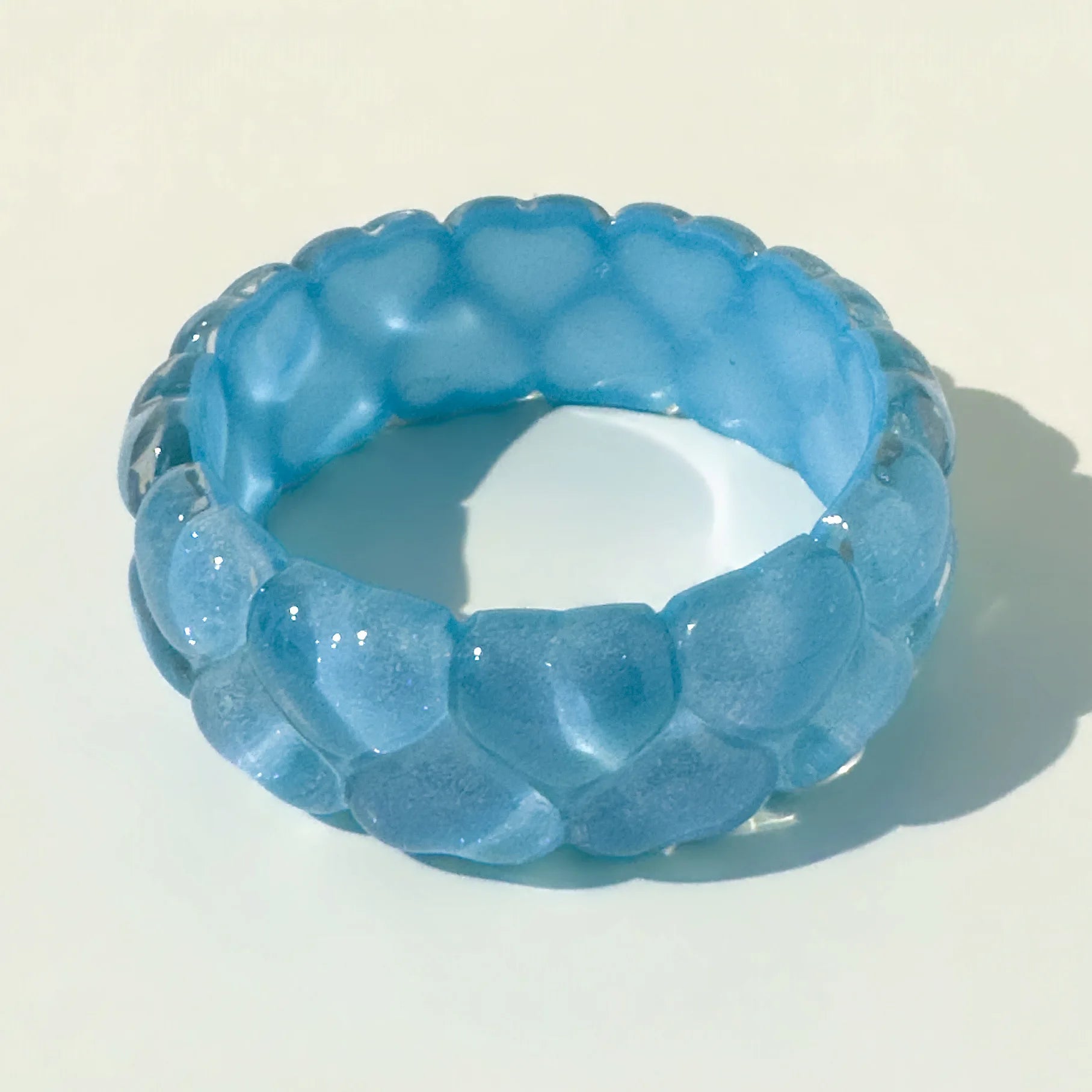 Blue Vintage Charm Bangle