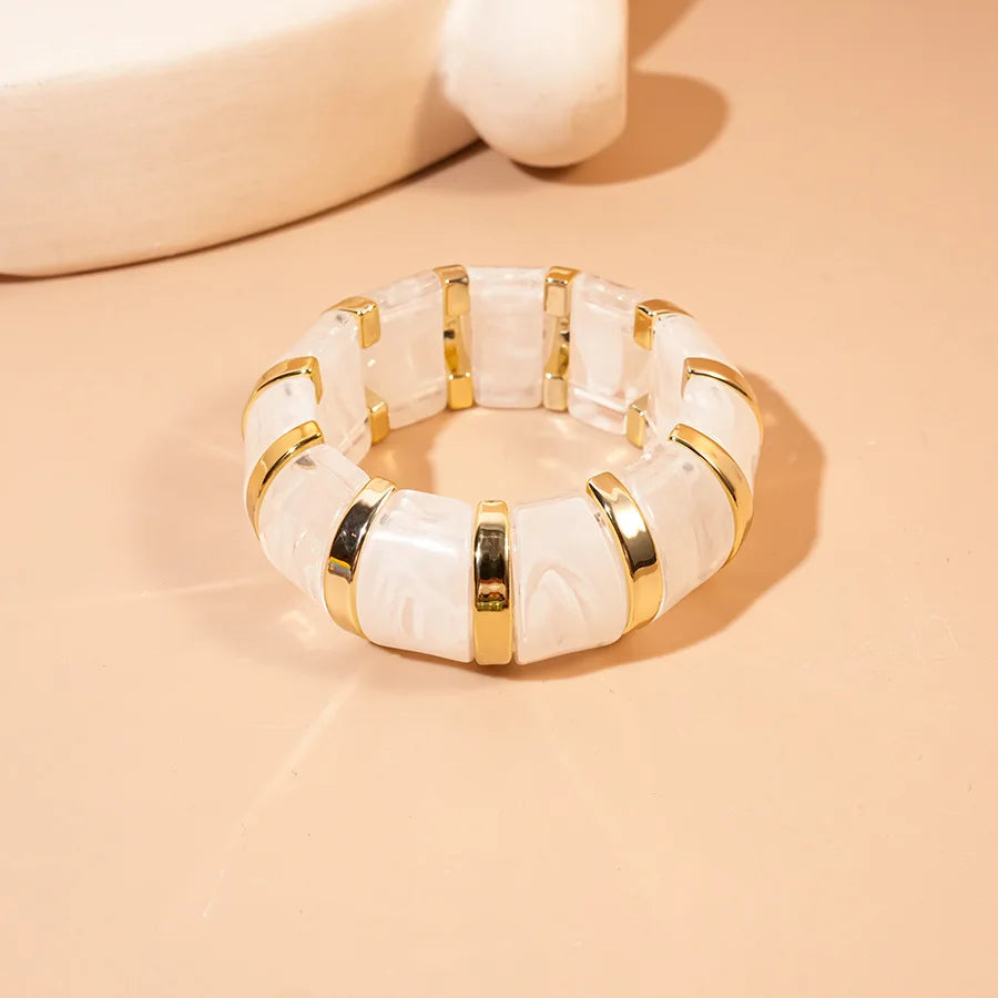 Thick Resin Statement Bracelet