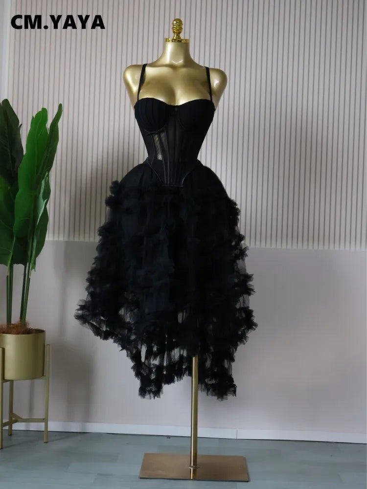 Crop Top Skirt Set Elegant