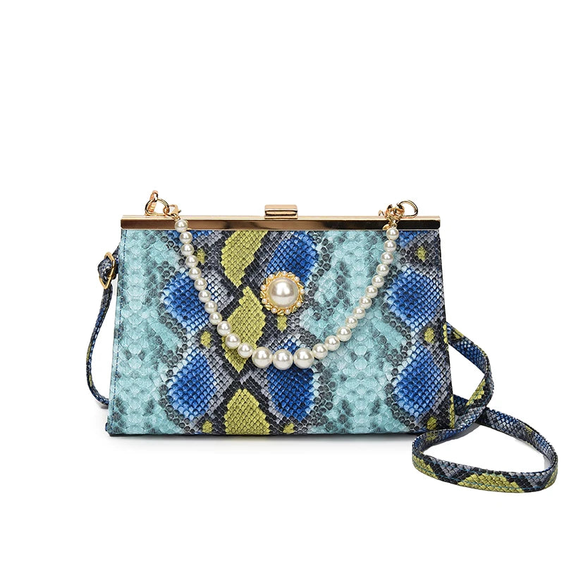 Floral Frame Chain Handbag