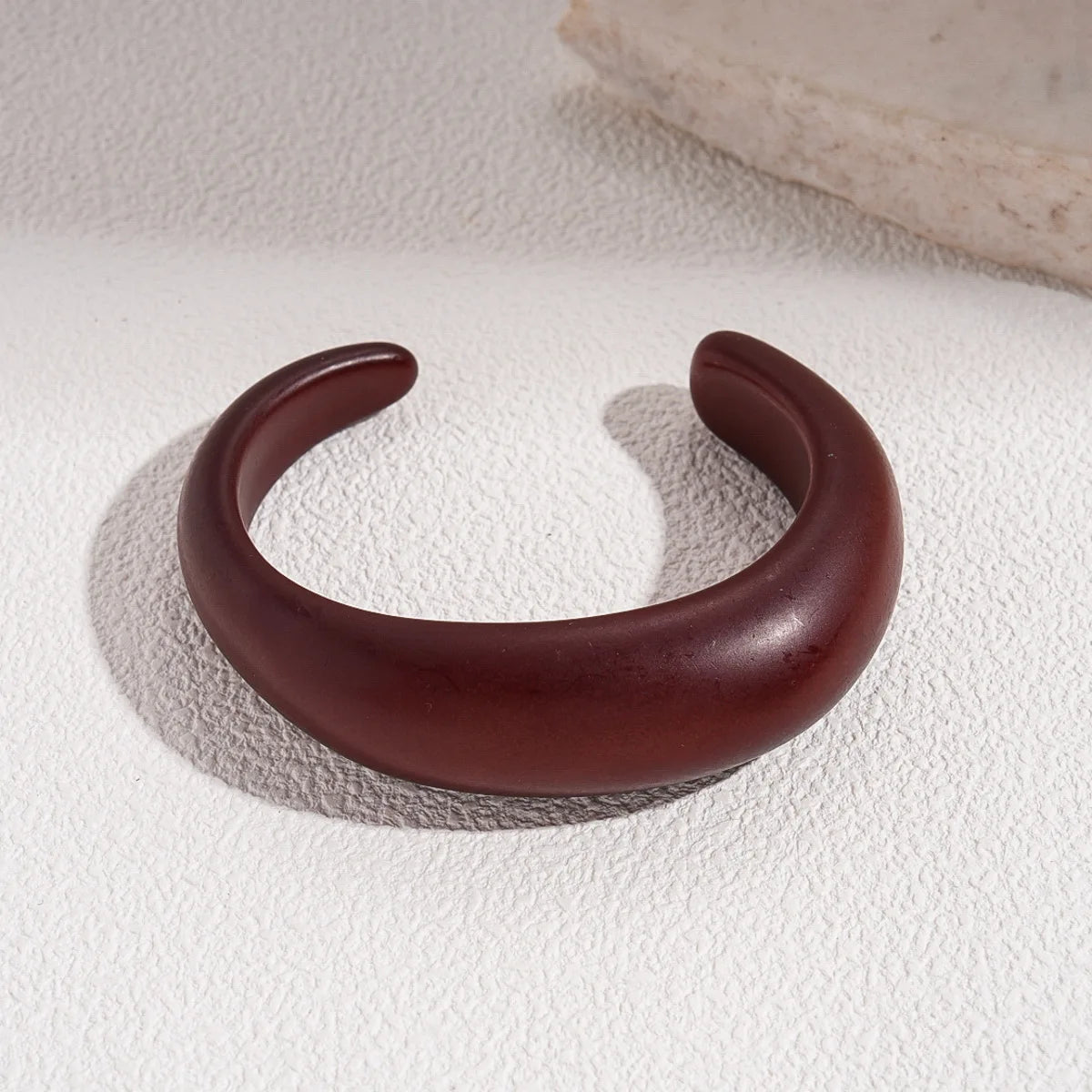 Coffee Acrylic Cuff Bracelet