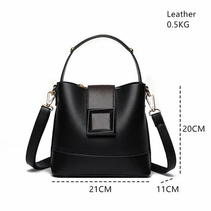 Retro Bucket Handbag Set