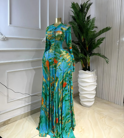 Tie Dye Maxi Dress