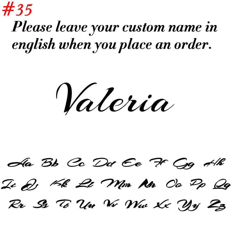Stainless Steel Personalised Name Necklace for Women