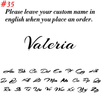 Stainless Steel Personalised Name Necklace for Women
