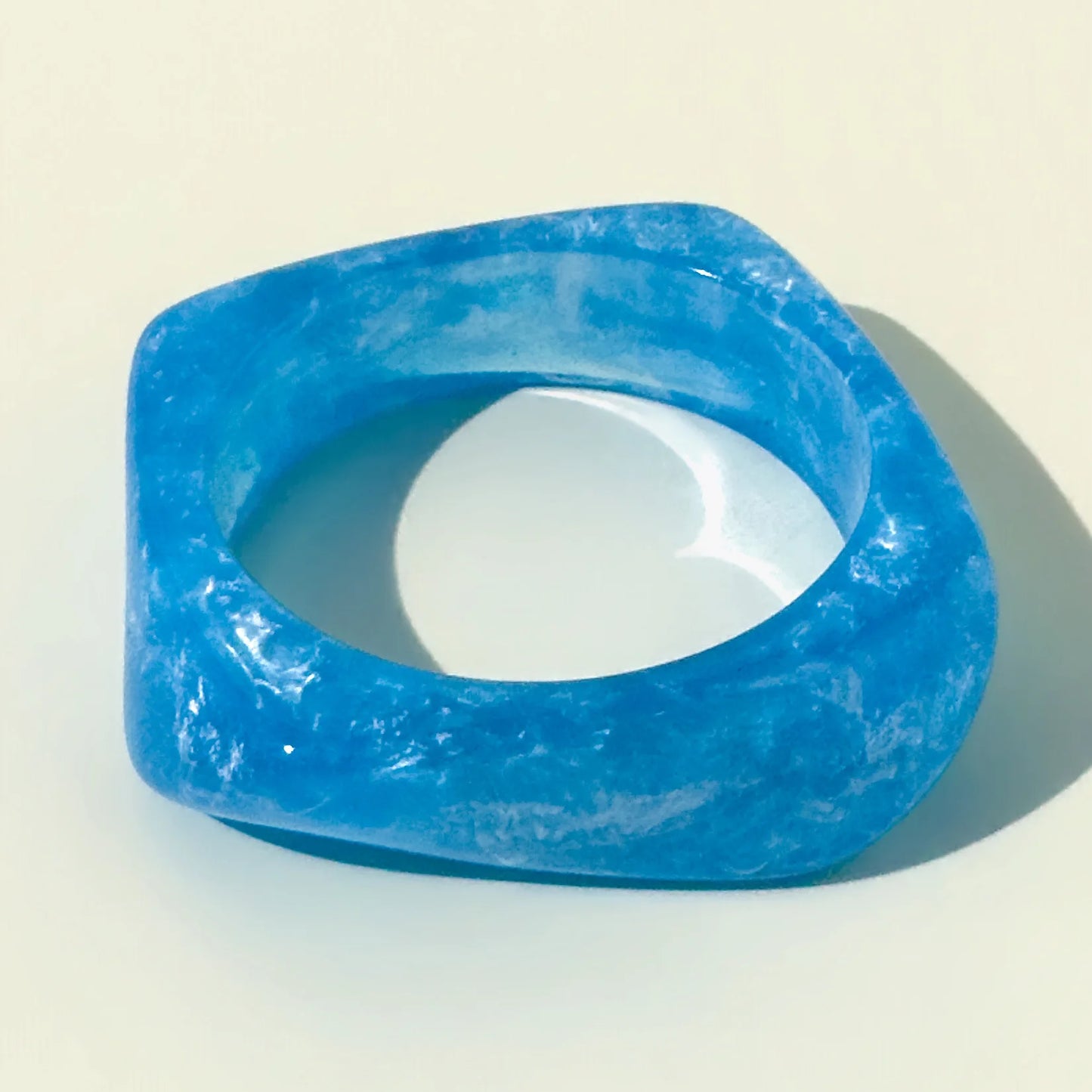 Blue Vintage Charm Bangle