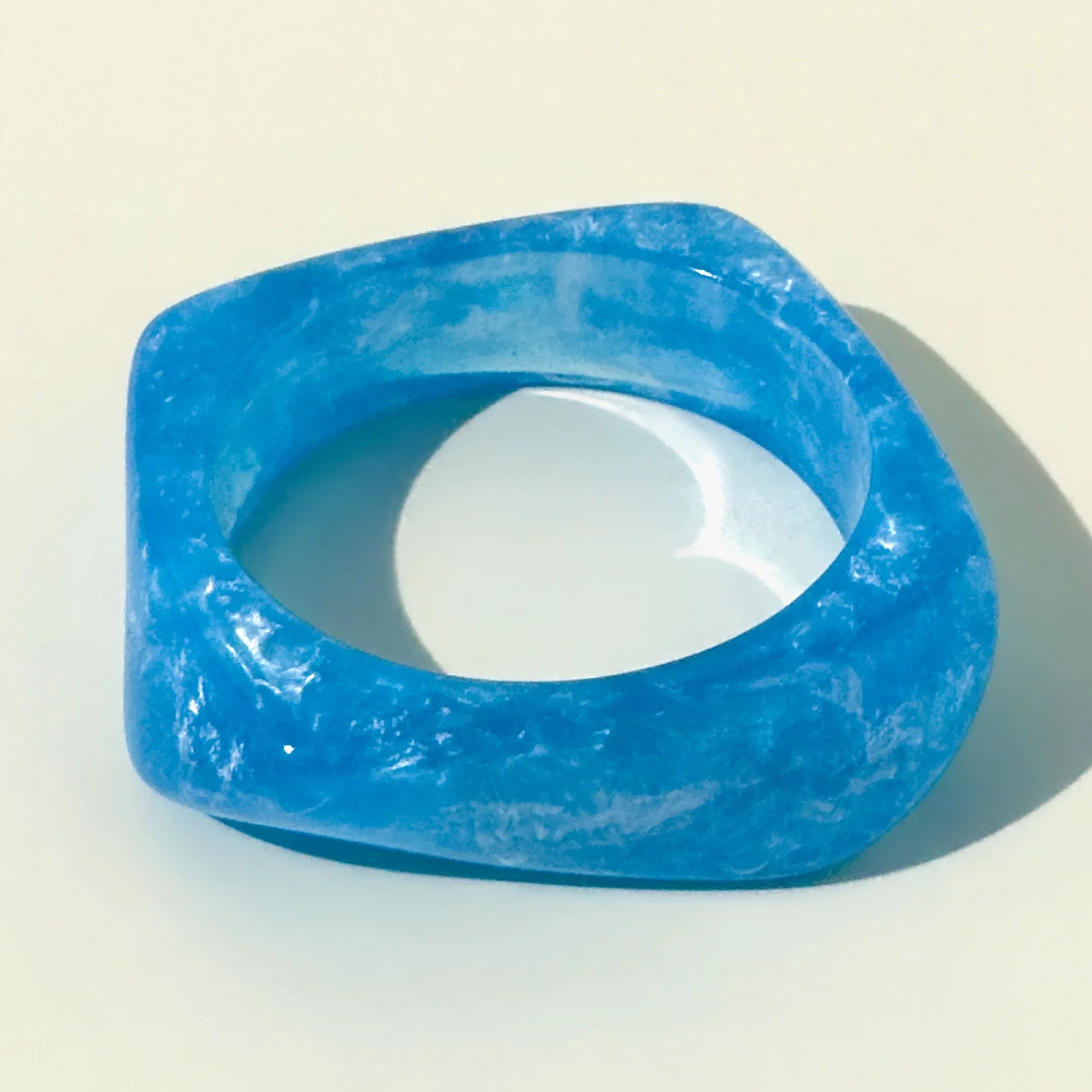 Blue Vintage Charm Bangle