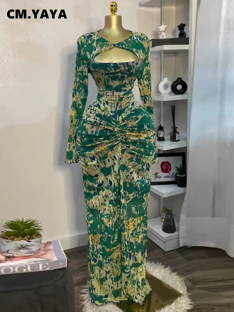 Ruched Cutout Bodycon Dress